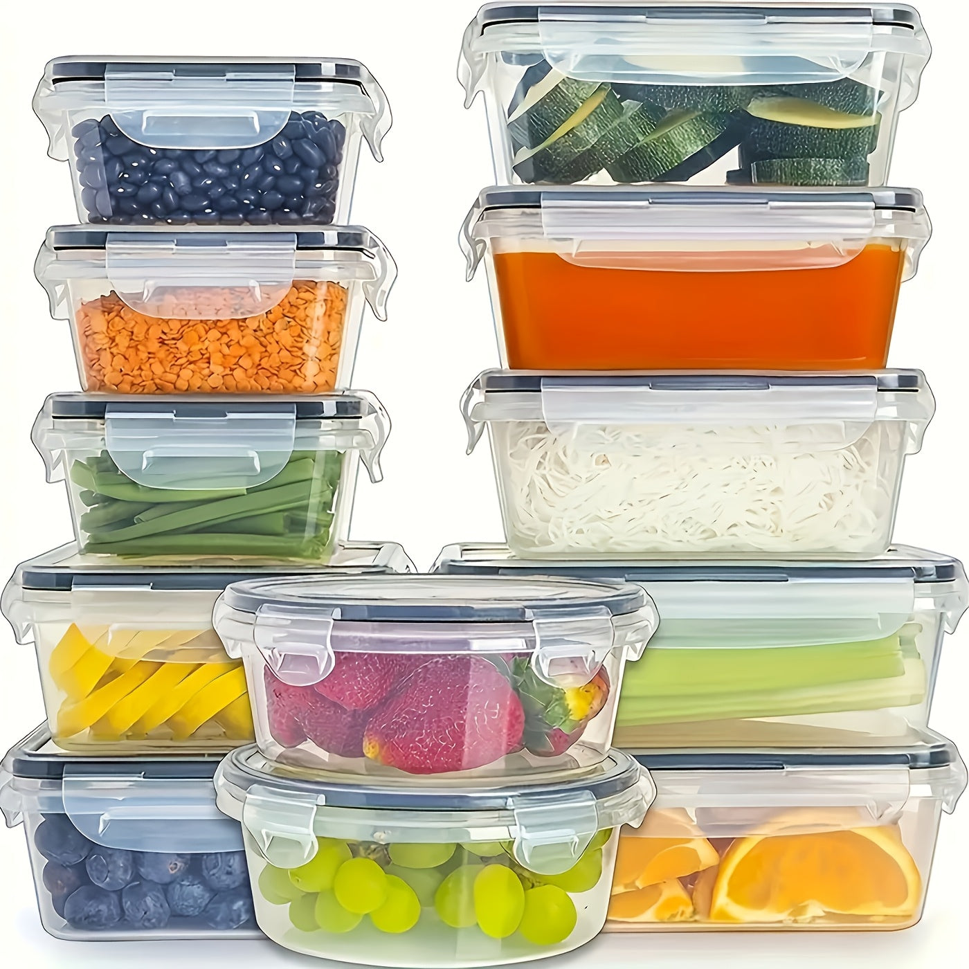 Sealed Food Storage Boxes For Grains And Dried Fruits