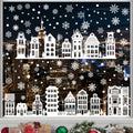 Inreeme Christmas Window Stickers Decorations