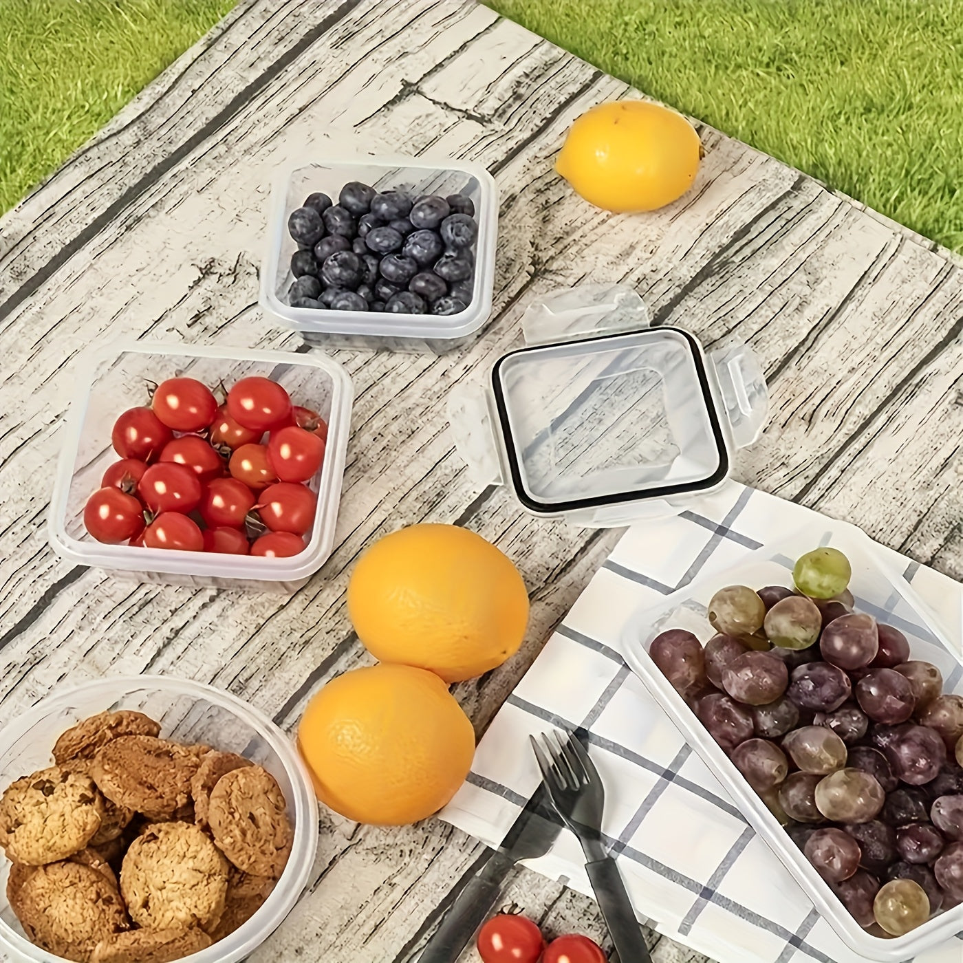 Sealed Food Storage Boxes For Grains And Dried Fruits